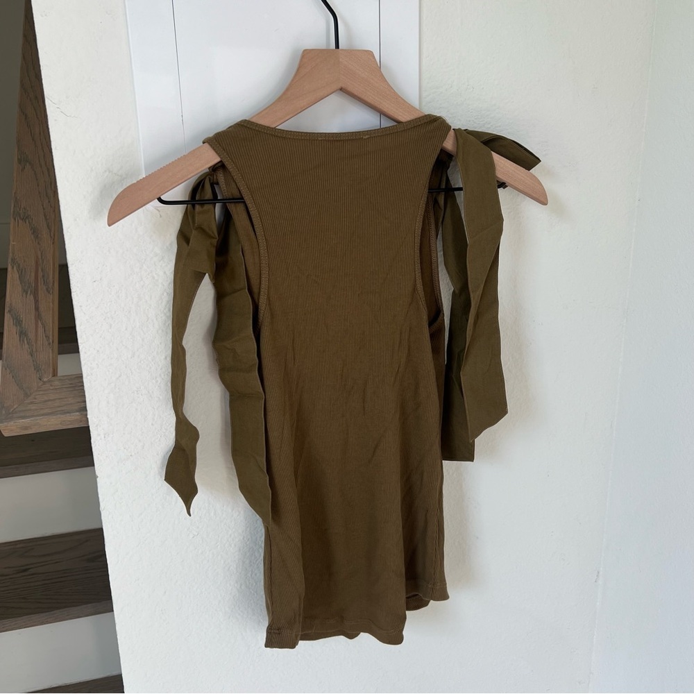 Ulla Johnson Bailey Tank Top in Cork - Picture 4 of 8